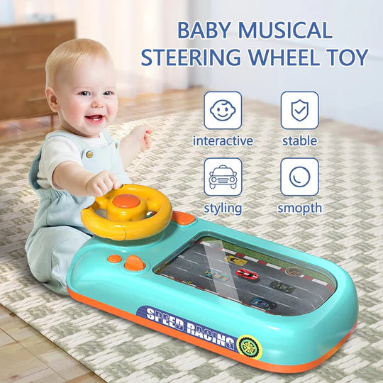 Steering Race Car Baby Toy