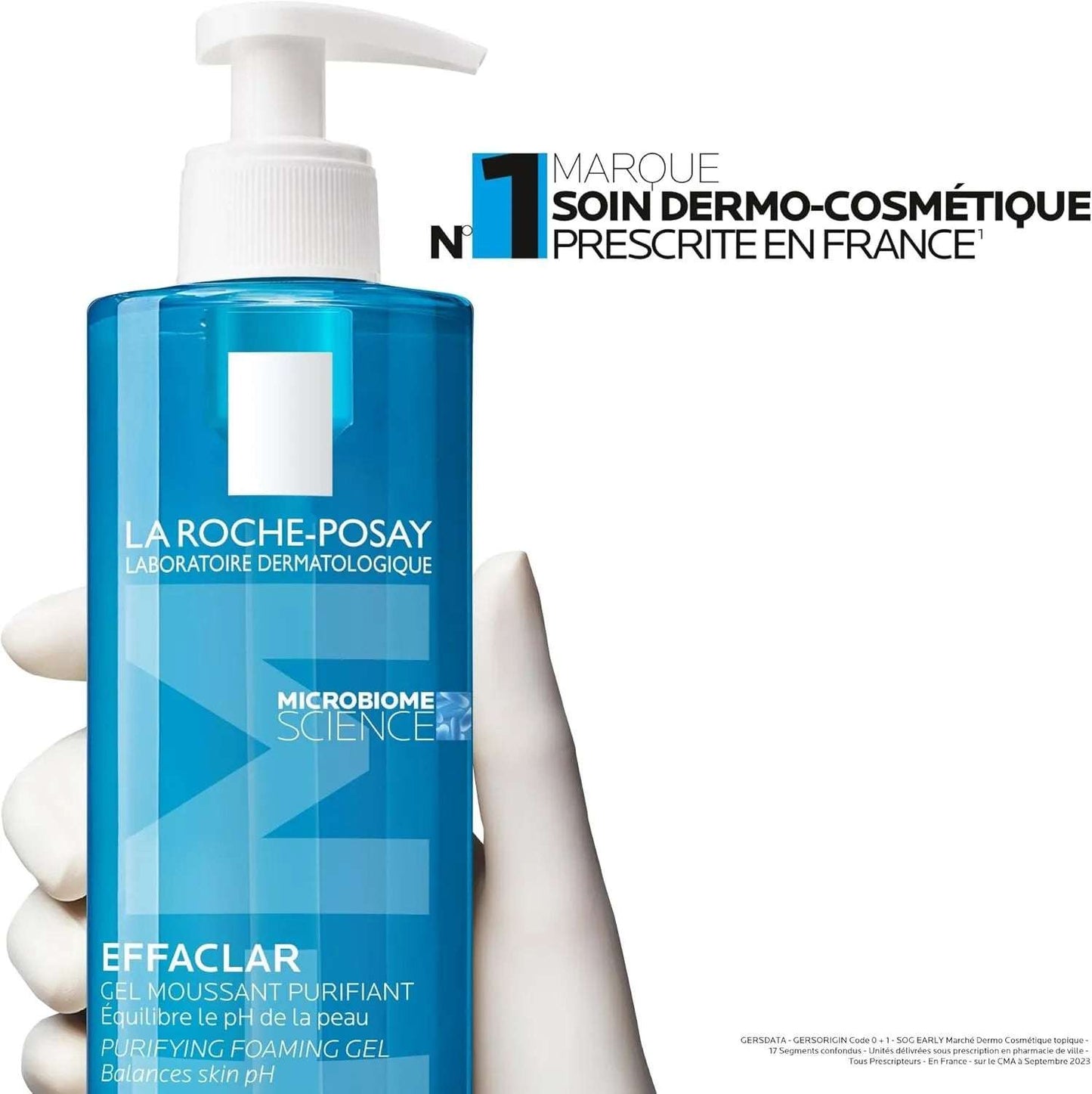 La Roche-Posay Effaclar Acne Foaming Cleansing Gel for Oily and Acne Prone Skin 400ml