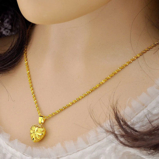 Gold Plated Heart Necklace