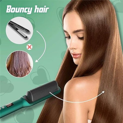 Hair Straightener Comb Women's